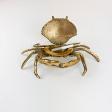 Load image into Gallery viewer, Brass Crab Ashtray
