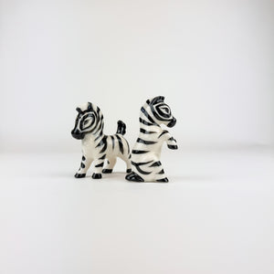 Zebra Salt and Pepper Shakers