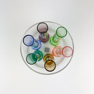 Set of Multi Colored Shot Glasses