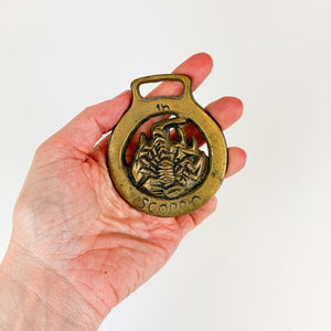 Scorpio Brass Bottle Opener