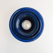 Load image into Gallery viewer, Set of 3 Blue Pyrex Mixing Bowls
