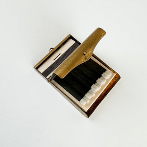 Brass Matchbook Safe