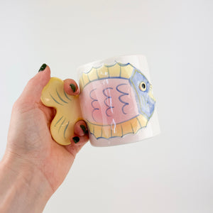 Vintage Fish Mugs