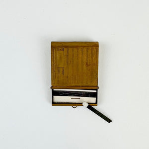 Brass Matchbook Safe