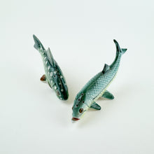 Load image into Gallery viewer, Pair of Fish Salt and Pepper Shakers
