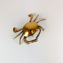 Load image into Gallery viewer, Brass Crab Ashtray
