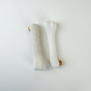 Porcelain Bone Salt and Pepper Shakers