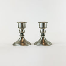 Load image into Gallery viewer, Silver Candlestick holders
