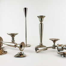 Load image into Gallery viewer, Silver Candlestick holders
