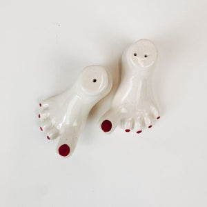 Feet! Salt and Pepper Shakers