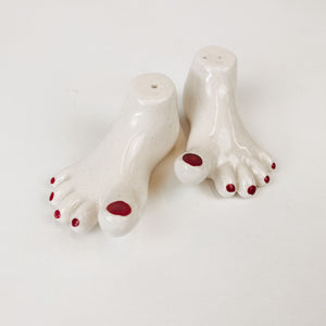 Feet! Salt and Pepper Shakers