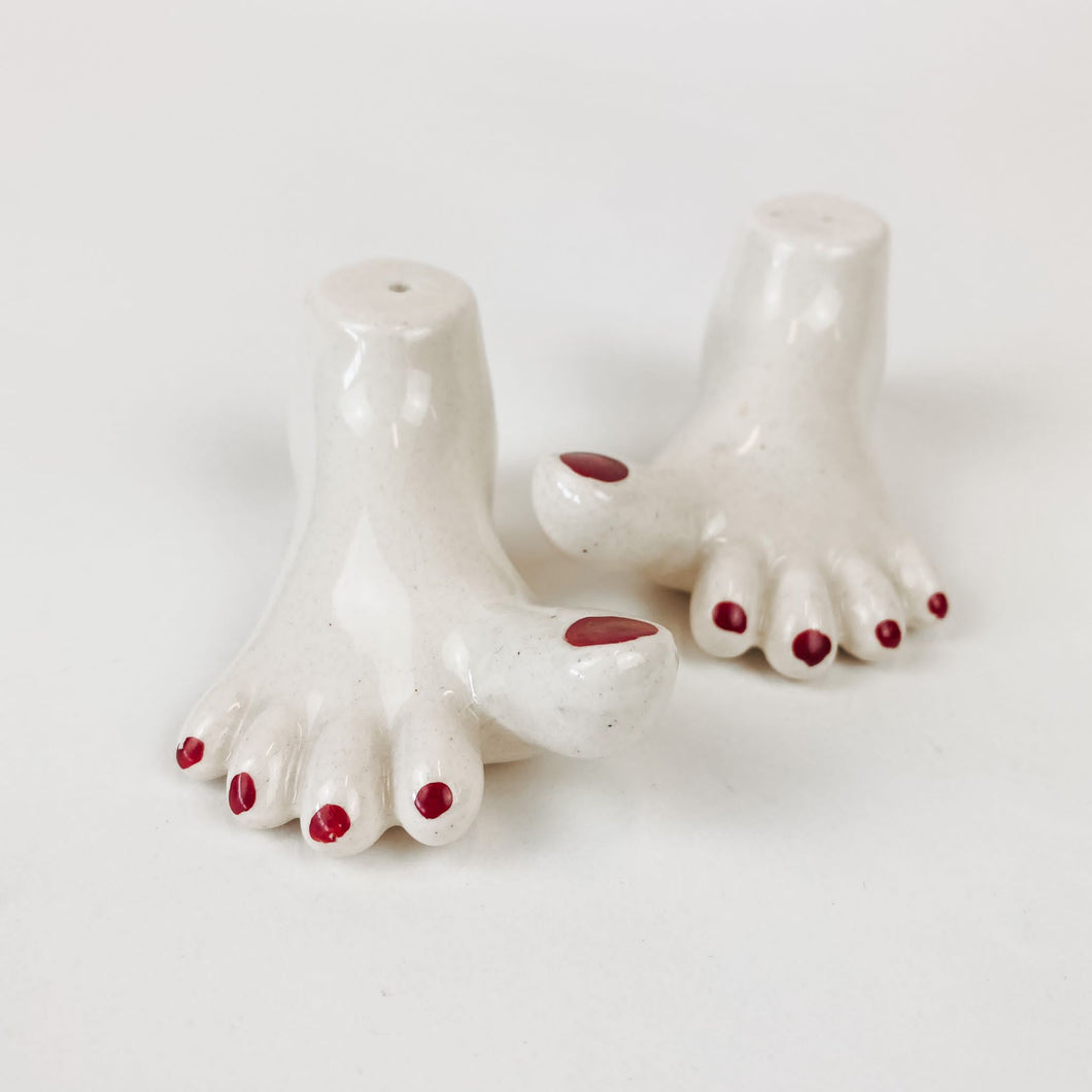 Feet! Salt and Pepper Shakers